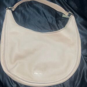Michael Kors Cream Leather Hobo Bag